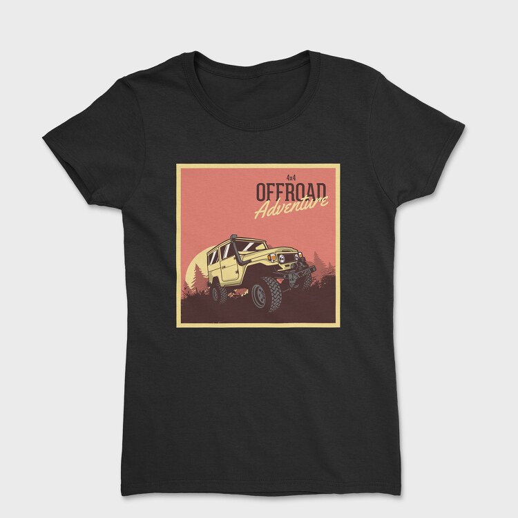 4X4 Offroad Adventure, Women's T-Shirt