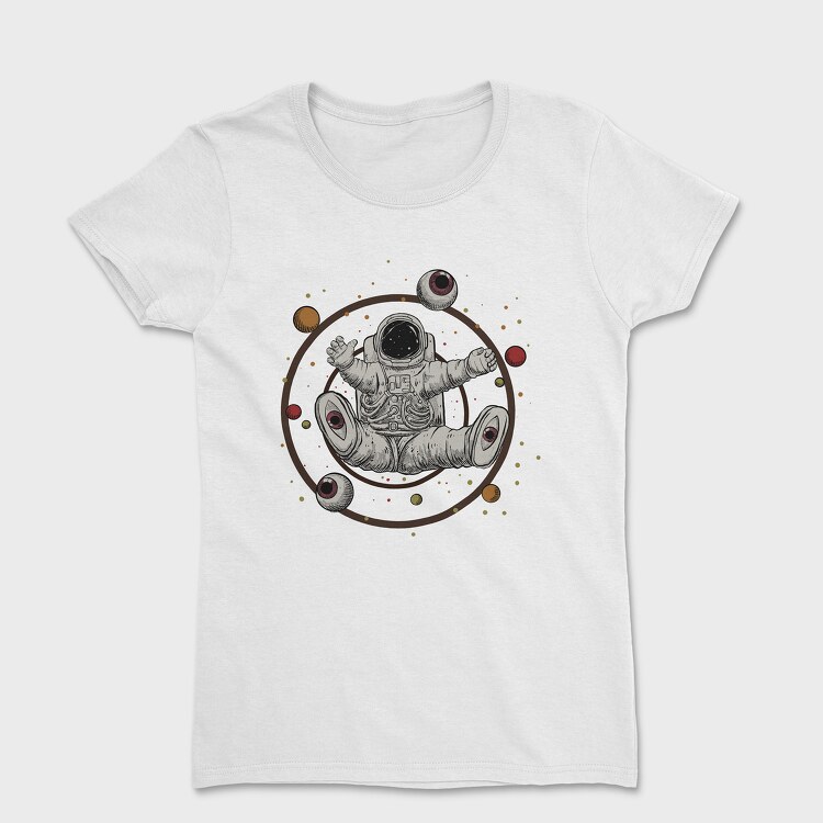 Abstract Astronaut, Women's T-Shirt