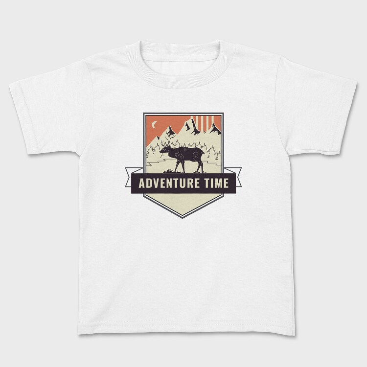 Adventure Time Deer, Детска Тениска