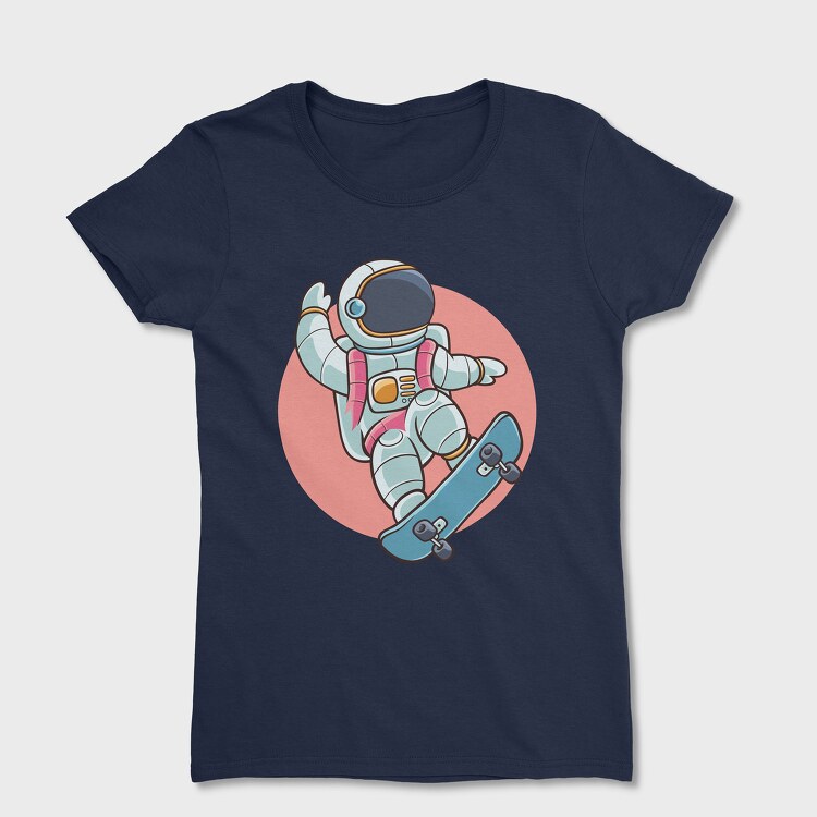 Astronaut Skate 2, Women's T-Shirt