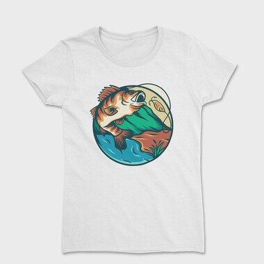 Bass Fishing 8, Women's T-Shirt