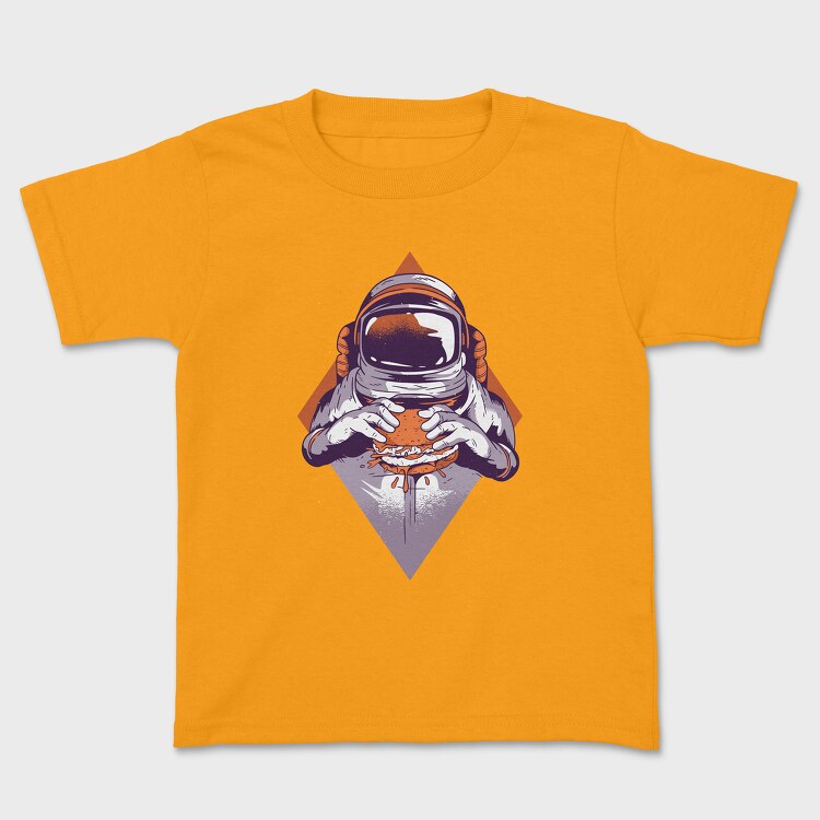 Astronaut Burger, Kids' T-Shirt