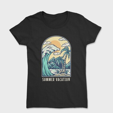 Beach Summer Vacation, Women's T-Shirt