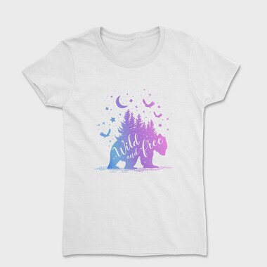 Bear Wild and Free, Women's T-Shirt
