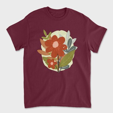 Bouquet of Flowers 1, Unisex Men's T-Shirt
