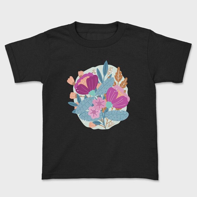 Bouquet of Flowers 4, Kids' T-Shirt