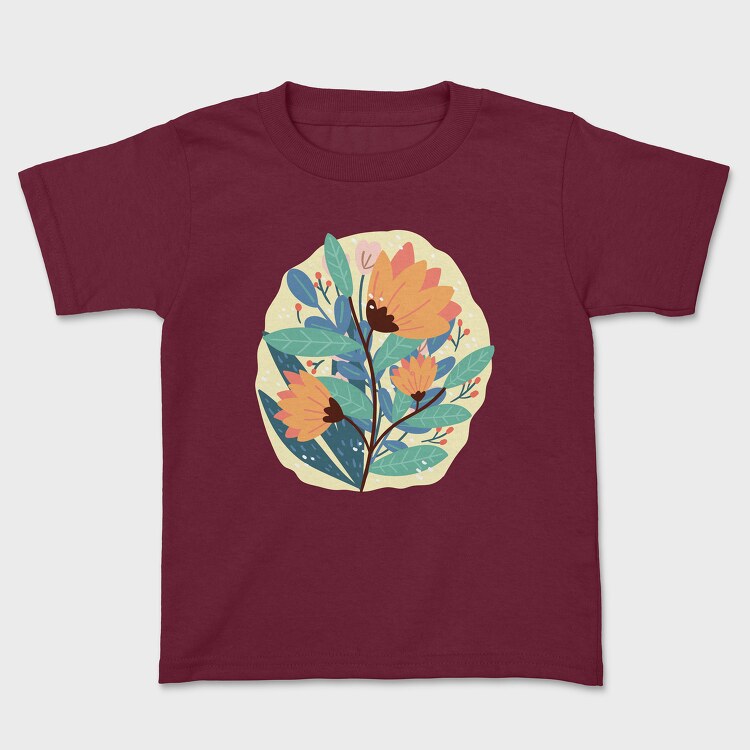 Bouquet of Flowers 5, Kids' T-Shirt