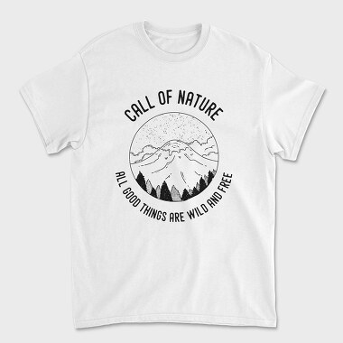 Call of Nature, Unisex Men's T-Shirt