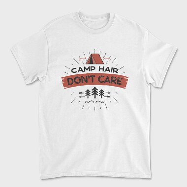 Camp Hair, Unisex Men's T-Shirt