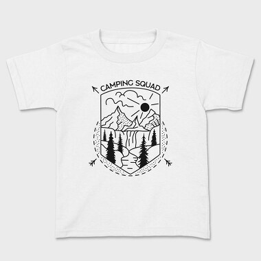 Camp Squad, Kids' T-Shirt