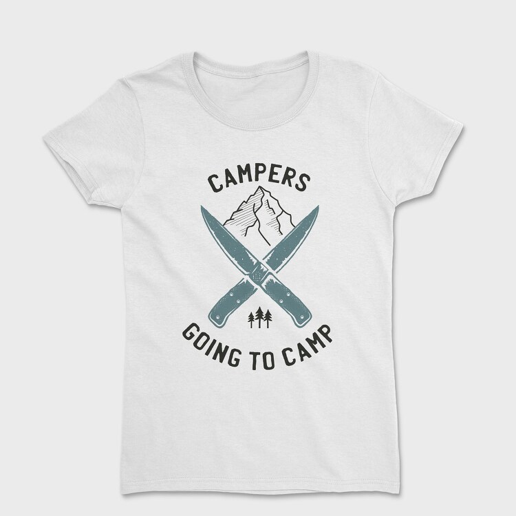 Campers Going Camp, Women's T-Shirt