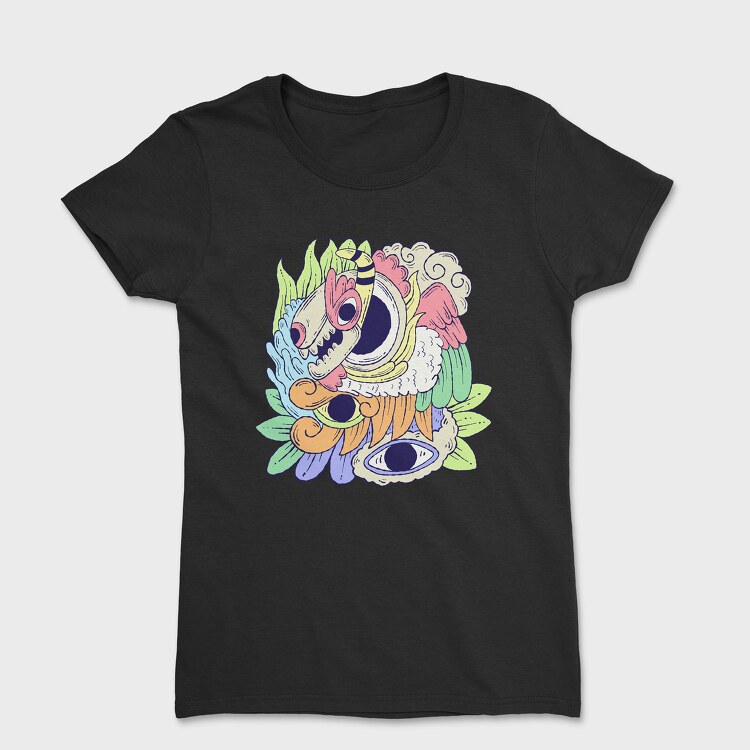 Colorful Creature 1, Women's T-Shirt