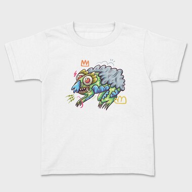 Colorful Creature 10, Kids' T-Shirt