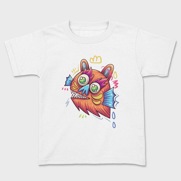 Colorful Creature 15, Kids' T-Shirt