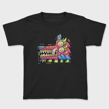Colorful Creature 19, Kids' T-Shirt