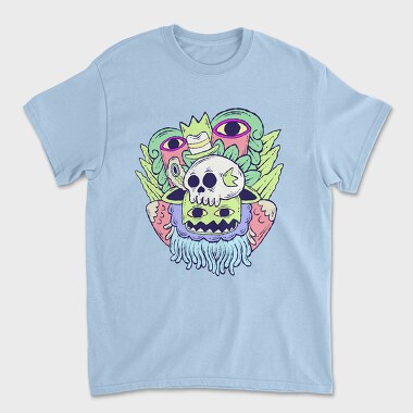 Colorful Creature 2, Unisex Men's T-Shirt