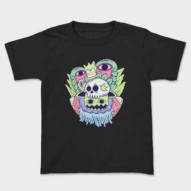 Colorful Creature 2, Kids' T-Shirt