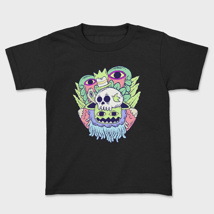 Colorful Creature 2, Kids' T-Shirt