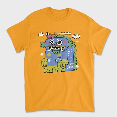 Унисекс Мъжка Тениска, Colorful Creature 25