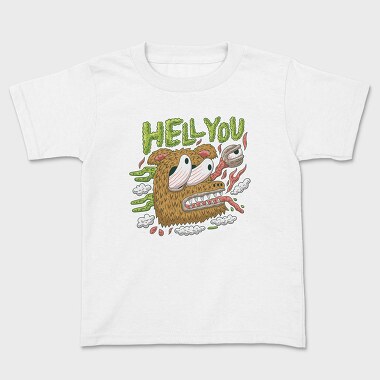 Colorful Creature 28, Kids' T-Shirt