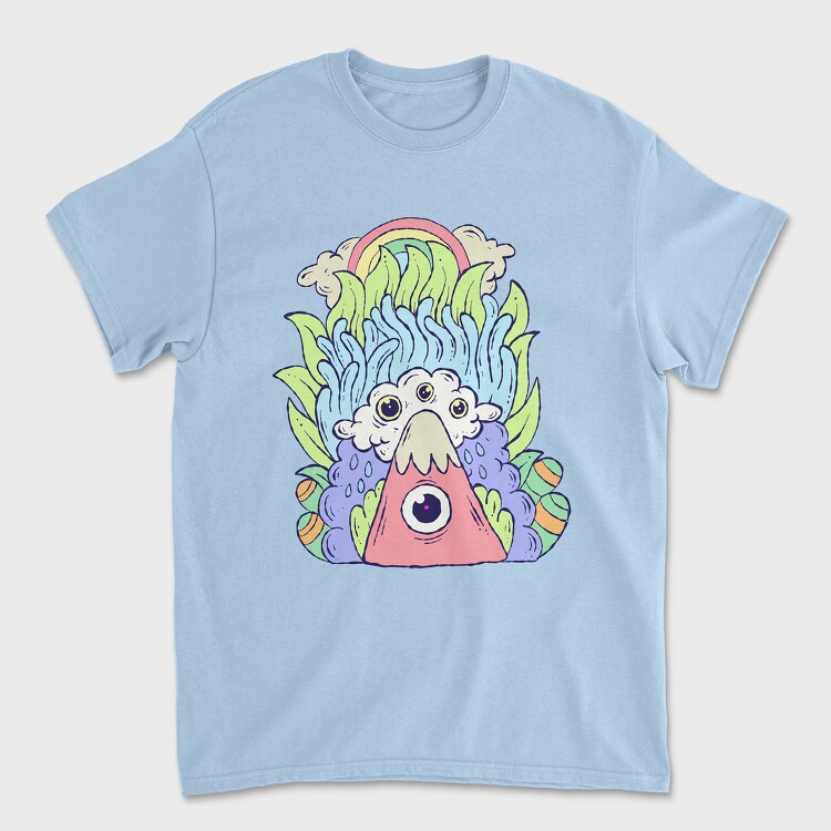 Colorful Creature 3, Унисекс Мъжка Тениска