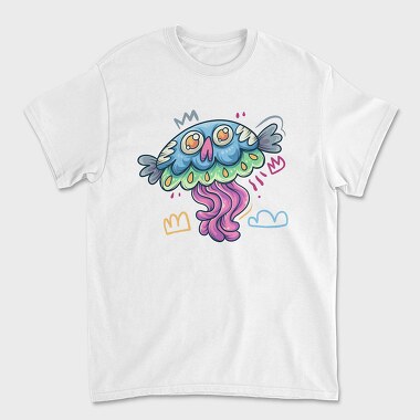Unisex Men's T-Shirt, Colorful Creature 30