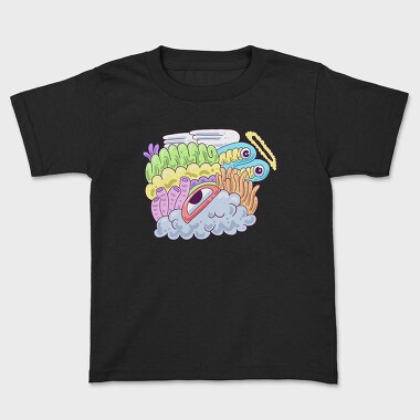 Colorful Creature 36, Kids' T-Shirt