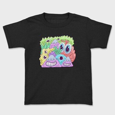 Colorful Creature 37, Kids' T-Shirt