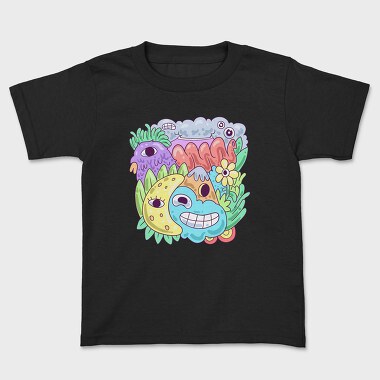 Colorful Creature 40, Kids' T-Shirt