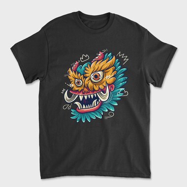 Colorful Creature 44, Unisex Men's T-Shirt
