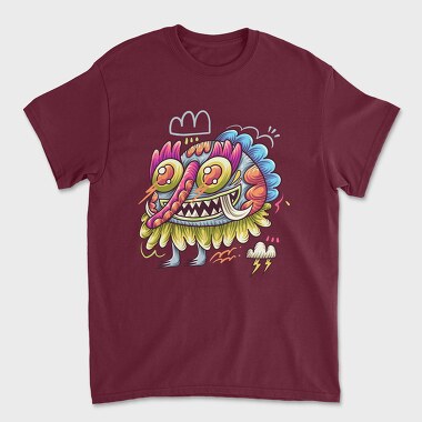 Colorful Creature 9, Unisex Men's T-Shirt