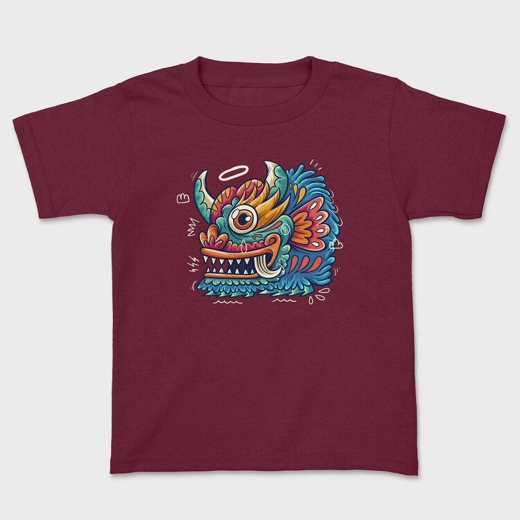 Colorful Creature, Kids' T-Shirt