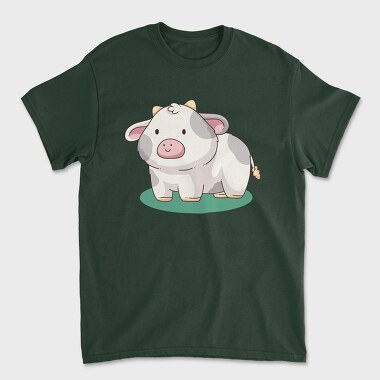 Cute Cow, Unisex Men's T-Shirt