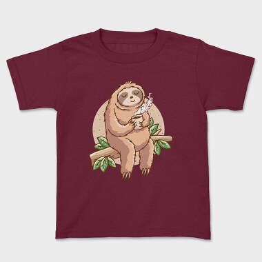 Cute Sloth, Kids' T-Shirt