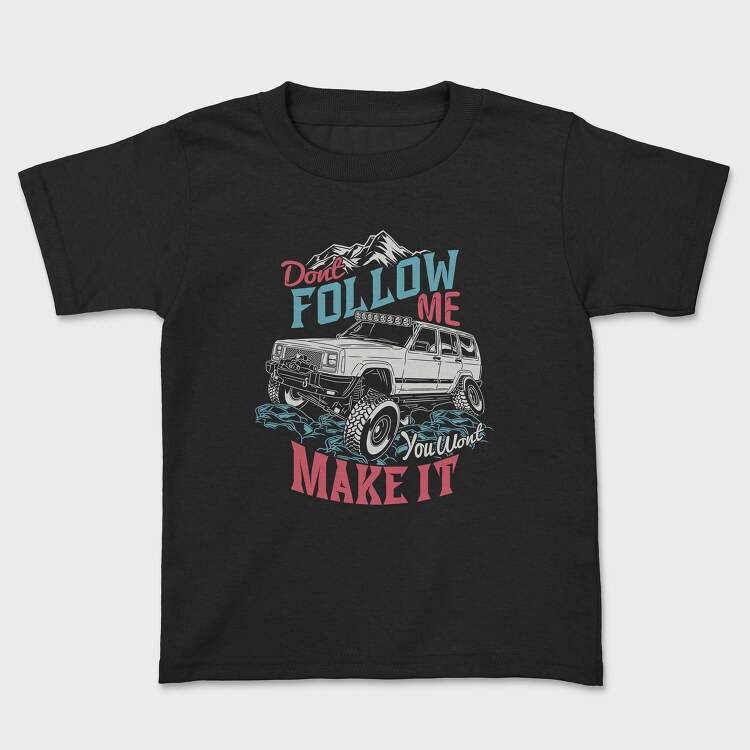 Dont Follow Me, Kids' T-Shirt