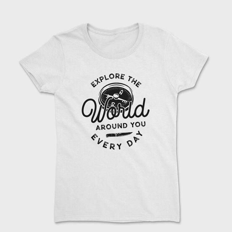 Explore the World, Women's T-Shirt