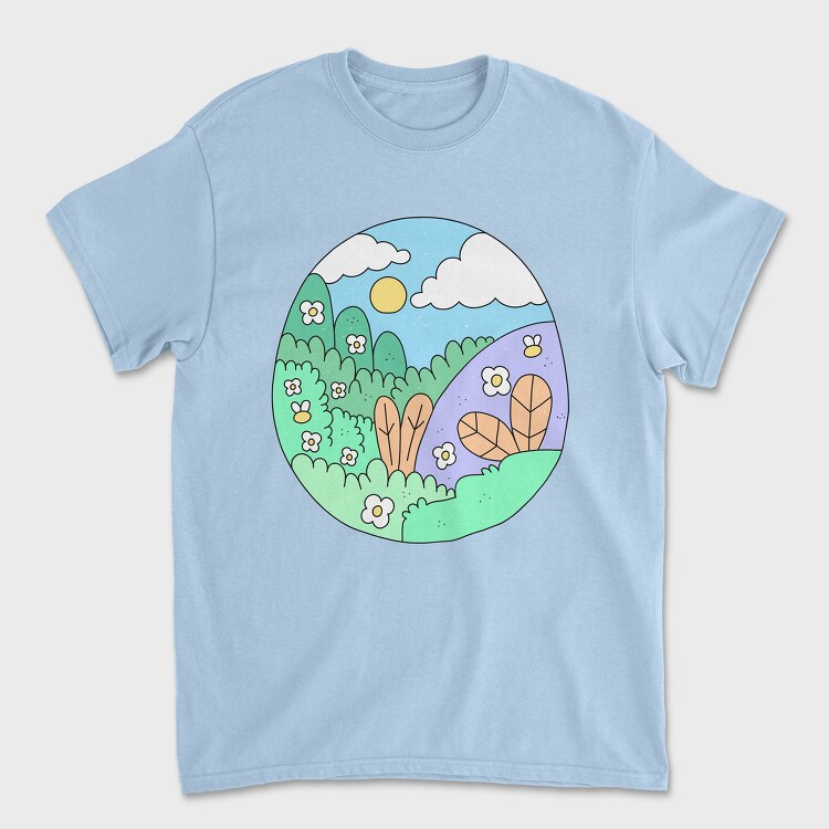 Garden 5, Unisex Men's T-Shirt