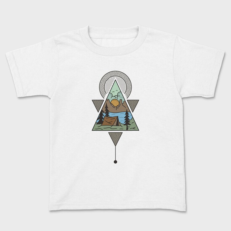 Geometric Camping, Детска Тениска