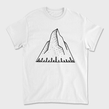 Geometric Landscape 1, Унисекс Мъжка Тениска