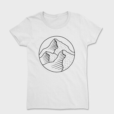 Geometric Landscape 11, Women's T-Shirt