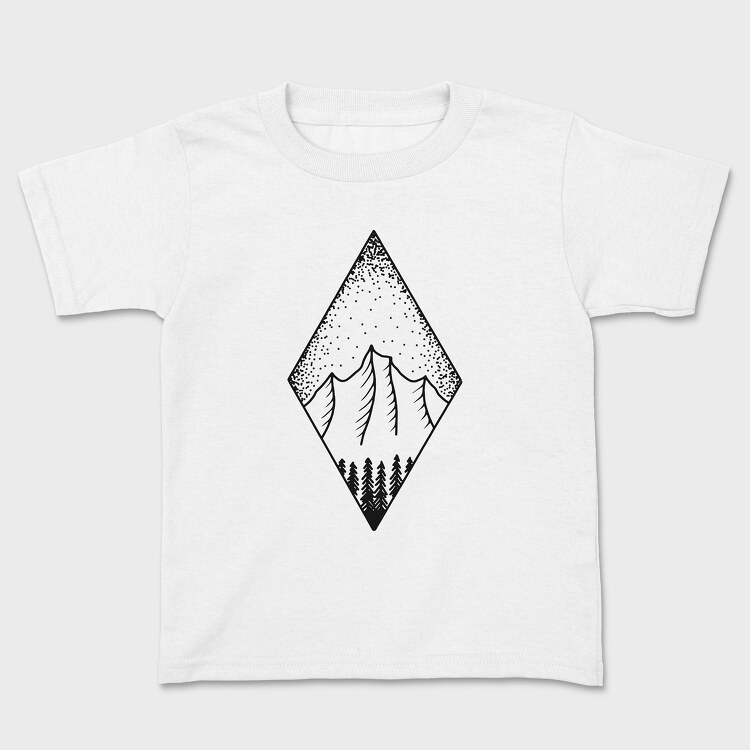 Geometric Landscape 7, Детска Тениска