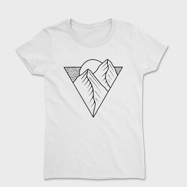 Geometric Landscape 9, Women's T-Shirt