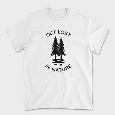 Get Lost in Nature, Unisex Men's T-Shirt