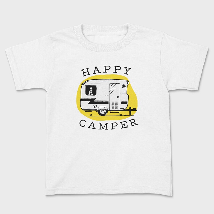 Happy Camper 2, Kids' T-Shirt