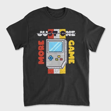 Just One More Game, Unisex Men's T-Shirt