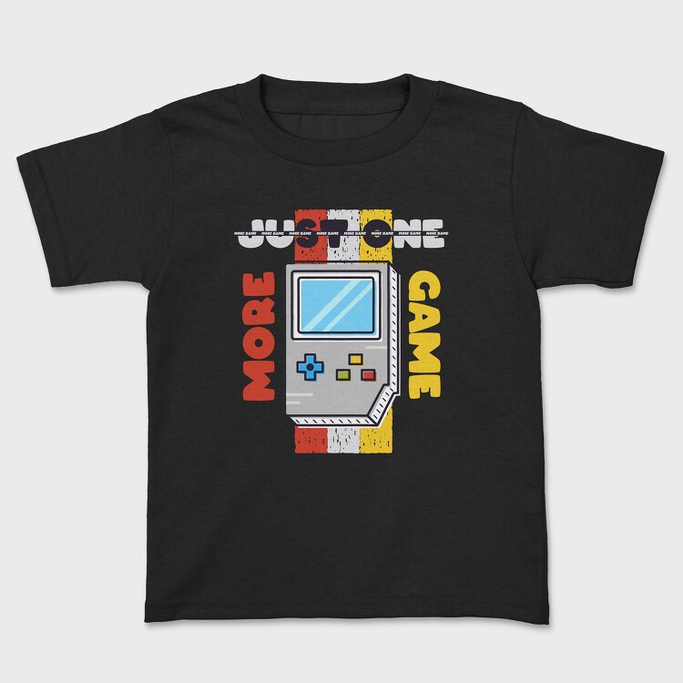 Just One More Game, Kids' T-Shirt