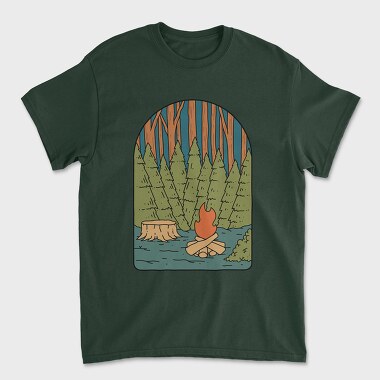Unisex Men's T-Shirt, Landscape Nature 6