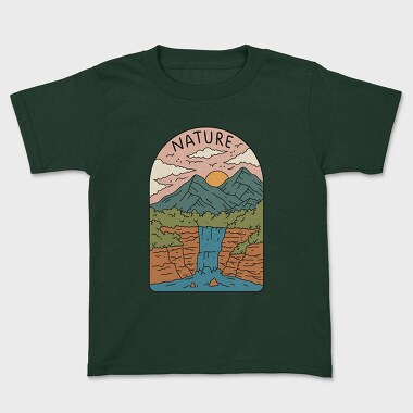 Landscape Nature 7, Kids' T-Shirt