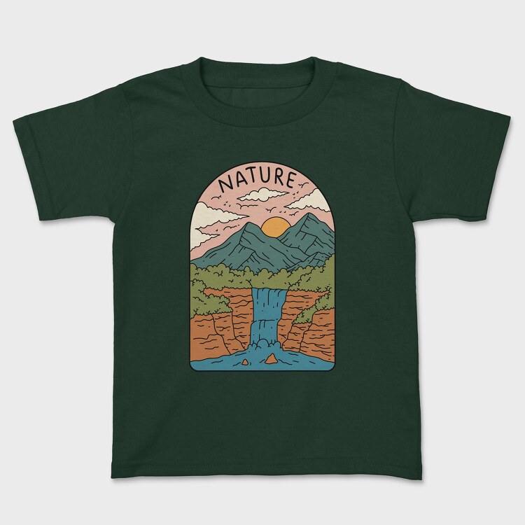 Landscape Nature 7, Kids' T-Shirt
