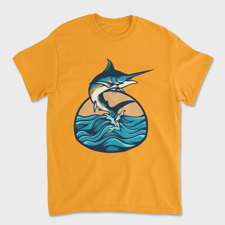 Marlin Fish 3, Унисекс Мъжка Тениска
